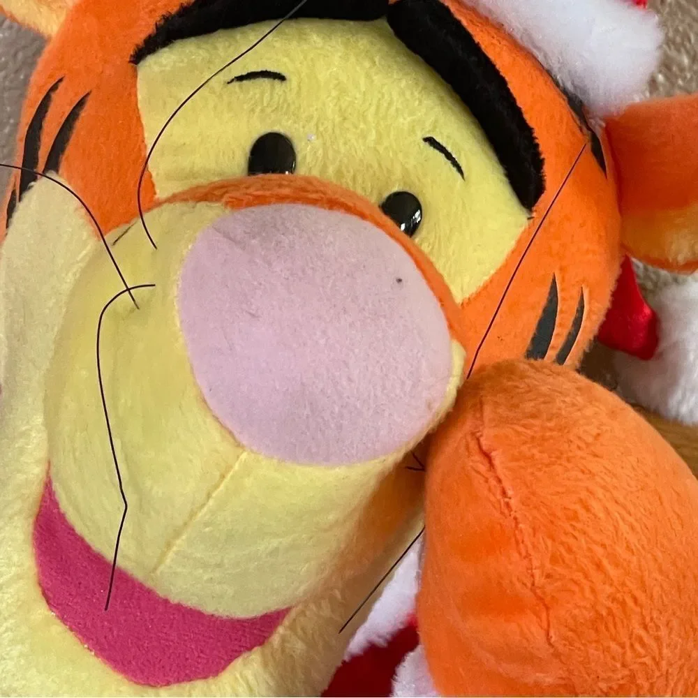 Tigger Santa Large Plush from Winnie the Pooh Christmas Disney Collection 24”